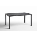 Стіл для саду пластиковий BICA Houston, графіт 