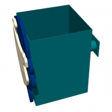 Дитяча урна з бічним кріпленням Kidigo + декор 12631