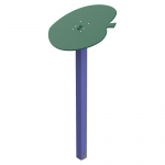 Навіс одинарний Листочок KIDIGO