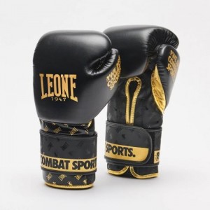 Боксерские перчатки Leone DNA Black Боксерские перчатки Leone DNA Black