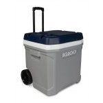 Ізотермічний контейнер на колесах MAXCOLD LATITUDE 62 ROLLER, 56 л, сірий із синім