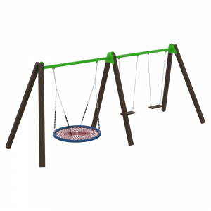 Качеля Kidigo Triple Fun Wood 12223