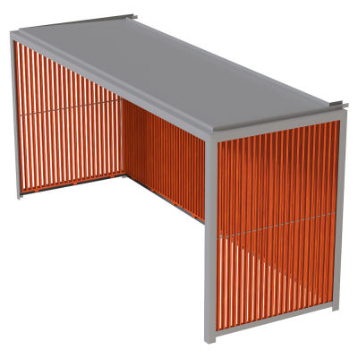 Пергола на 3 контейнера KIDIGO