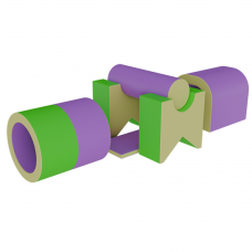 Смуга перешкод Ракета KIDIGO Смуга перешкод Ракета KIDIGO