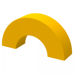 Смуга перешкод Дуга 120х60х30 KIDIGO