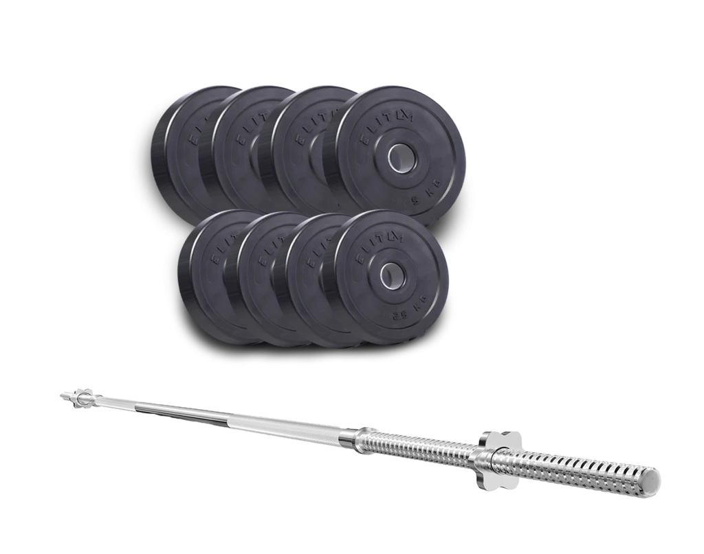 Набор Elitum Titan 39 кг со штангой