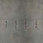 Гирлянда "Цветная бахрома", "Luca", 12,2 м, мультицветная