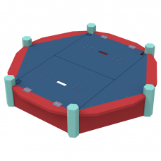 Пісочница Six Play KIDIGO Пісочница Six Play KIDIGO