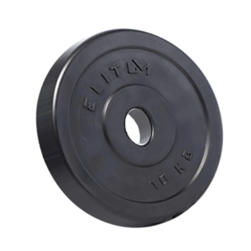Набор композитных дисков Elitum Titan 69 кг для гантелей и штанг + 2 грифа