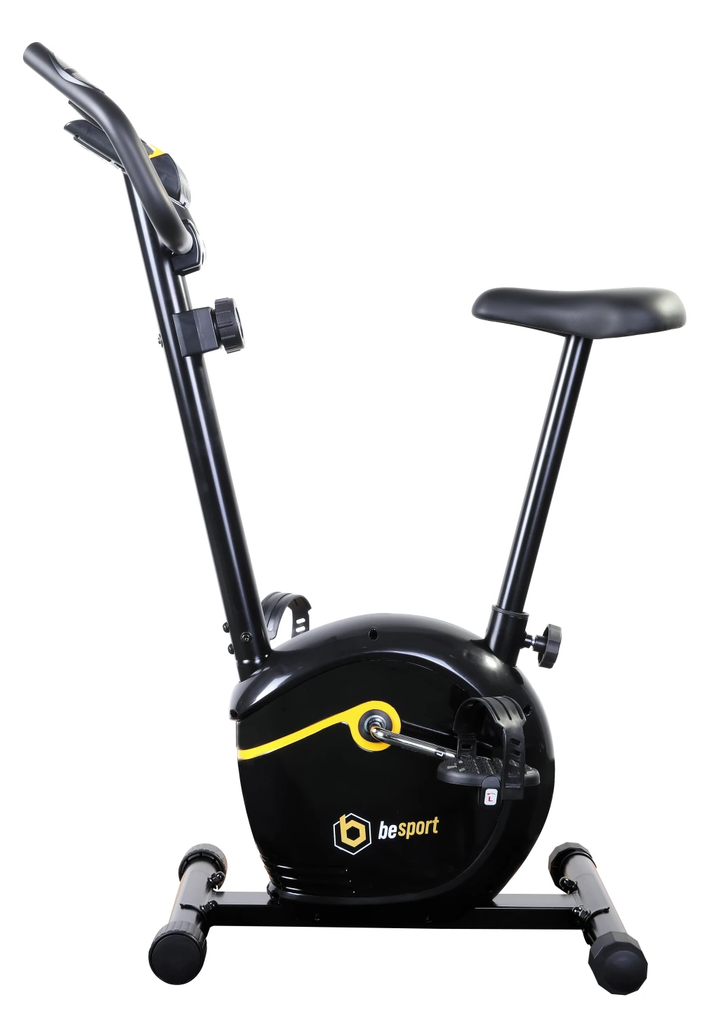 Велотренажер для дома Besport BS-0801 Speed магнитный черно-желтый