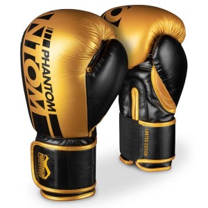 Боксерские перчатки Phantom APEX Elastic Gold 16 унций Боксерские перчатки Phantom APEX Elastic Gold 16 унций