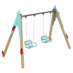 Качели Kidigo "Божья коровка" сидушка W1 12205