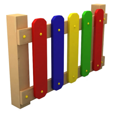 Огорожа дерев'яна VMOD002 (без стовпа) KIDIGO