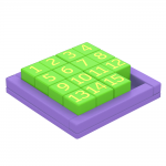 Игровой мягкий набор Пятнадцать KIDIGO