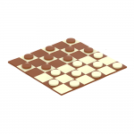 Игровой модуль-мат Шашки KIDIGO