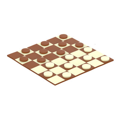 Игровой модуль-мат Шашки KIDIGO