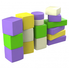 Констурктор Гра 16 елементів KIDIGO Констурктор Гра 16 елементів KIDIGO