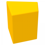 Пуф «Топаз» KIDIGO, желтый