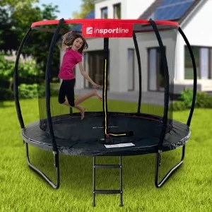 Батут с защитной сеткой и стремянкой inSPORTline Flea PRO 305 см Батут с защитной сеткой и стремянкой inSPORTline Flea PRO 305 см