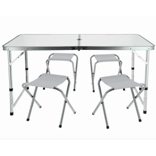 Стол туристический раскладной Jumi Economix с 4 стульями