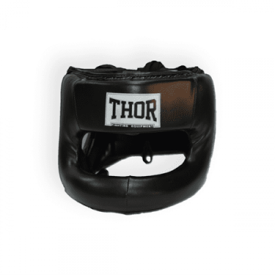 Шолом для боксу THOR NOSE PROTECTION 707 L /PU / чорний 