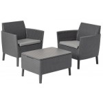 Комплект садових меблів Keter Salemo balcony set, капучино - пісок