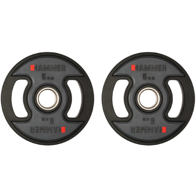 Олимпийские диски профессиональные Hammer PU Weight Discs 2х5 kg 4707