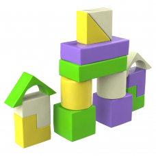 Конструктор Будівельник-6 Міні KIDIGO