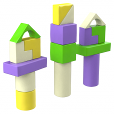 Конструктор Будівельник-7 Міні KIDIGO Конструктор Будівельник-7 Міні KIDIGO