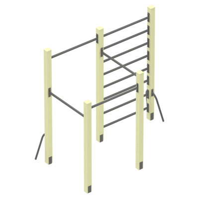 Турнік та шведська стінка KIDIGO