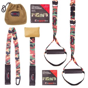 Ремень для упражнений inSPORTline MultiTrainer - Army Green