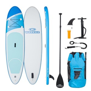 Гребная доска SUP с веслом и аксессуарами WORKER WaveTrip 10'6'