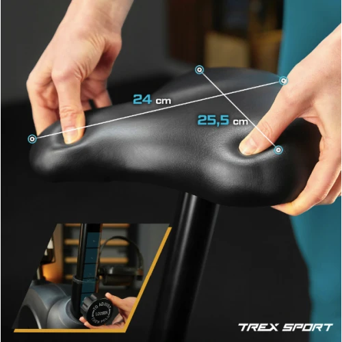 Велотренажер Trex Sport TX-350MB RIZE магнитный черный