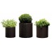 Горщик для квітів Keter 39 л. Cylinder Planter Large, коричневий