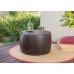 Садовый ящик - стол KETER CIRCA WOOD 140 л, коричневый