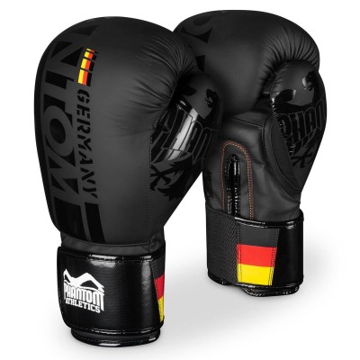 Боксерские перчатки Phantom Germany Black 14 унций