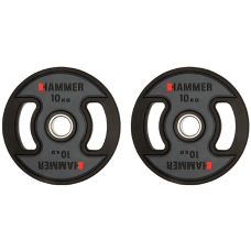 Олімпійські диски Hammer PU Weight Discs 2*10 кг 4708