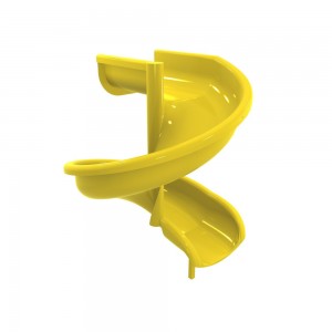 Горка стеклопластиковая Спираль KIDIGO h-1.5м