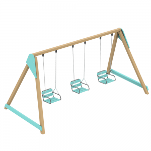 Качели Villa Wood Triple KIDIGO Качели Villa Wood Triple KIDIGO
