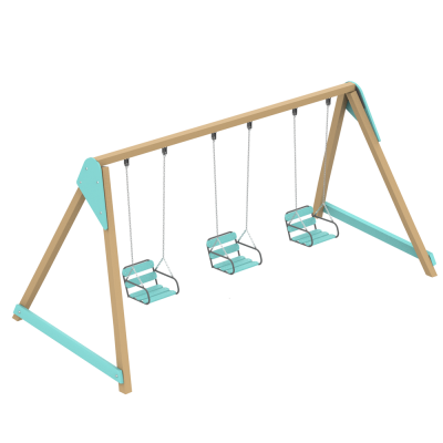 Гойдалка Villa Wood Triple KIDIGO