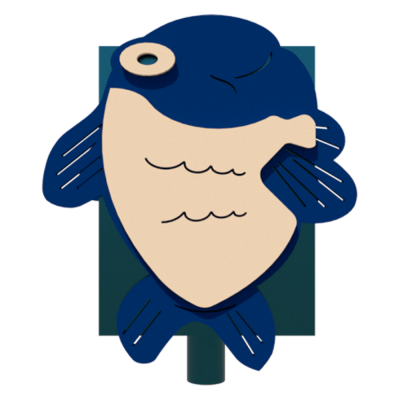 Дитяча урна Kidigo Рибка 12627