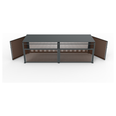 Пергола довга для контейнера з дверями KIDIGO