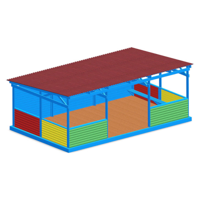 Навіс для садочків 5х8 м KIDIGO