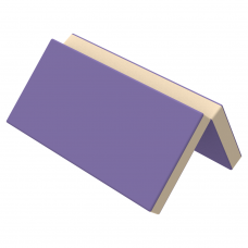 Детский мат KIDIGO 1х1х0,1 складной (ПВХ, вторичный поролон) 42009