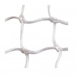 Сетка для мини-футбола ЕВРО СТАНДАРТ (пара). Диаметр — 3 мм. Ячейка - 12 см. Цвет: белый.