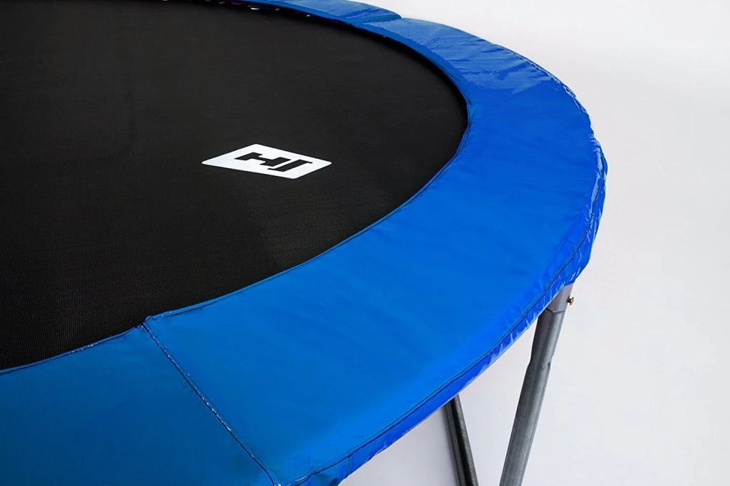 Батут Hop-Sport 16ft (488см) синий с внешней сеткой