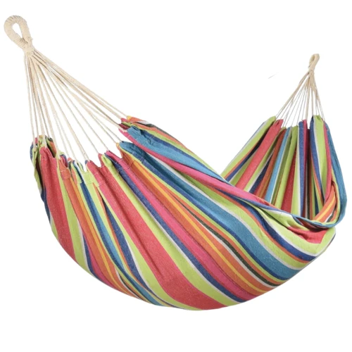 Гамак гавайский Jumi Garden тканевый с чехлом цветной, хлопок