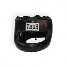 Шолом для боксу THOR NOSE PROTECTION 707 XL /PU / чорний 