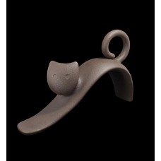 Статуэтка N701/B "Кот" 22 см, коричн. Linea Sette Ceramiche