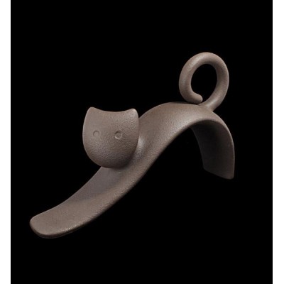 Статуэтка N701/B "Кот" 22 см, коричн. Linea Sette Ceramiche
